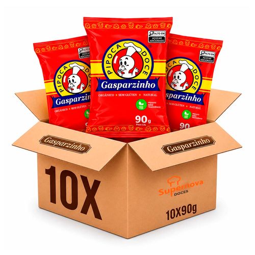 Pipoca Doce Gasparzinho 10x90g-1-